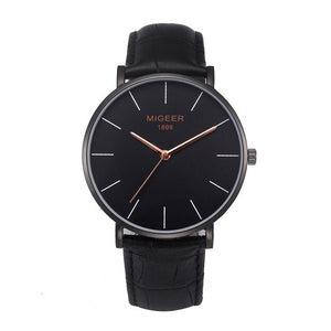 Simple Temperament Belt analog Wristwatch