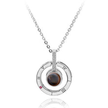 Load image into Gallery viewer, I Love You Projection Necklace in 100 Languages