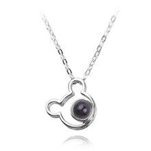 Load image into Gallery viewer, I Love You Projection Necklace in 100 Languages